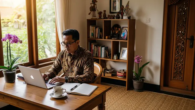 Ide Usaha di Depan Rumah untuk Bapak-bapak Tanpa Modal yakni Content Writer