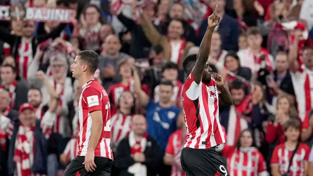 Kalahkan AZ Alkmaar, Athletic Bilbao Raih Poin Penuh Perdana di Liga Europa 2024/2025