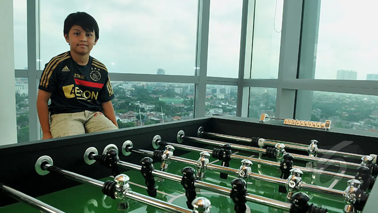 Bocah Ajaib Tristan Alif Unjuk Gigi di Liputan6.com