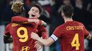 Kemenangan ini menempatkan Giallorossi di posisi keenam dengan 28 poin. Spezia masih tetap di urutan ke-17 atau satu tingkat di atas zona degradasi dengan 12 poin. (AFP/Filippo Monteforte)