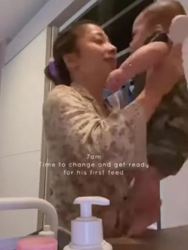 Nikita Willy menjaga rutinitas bersama Baby Izz (Instagram/nikitawillyofficial94)