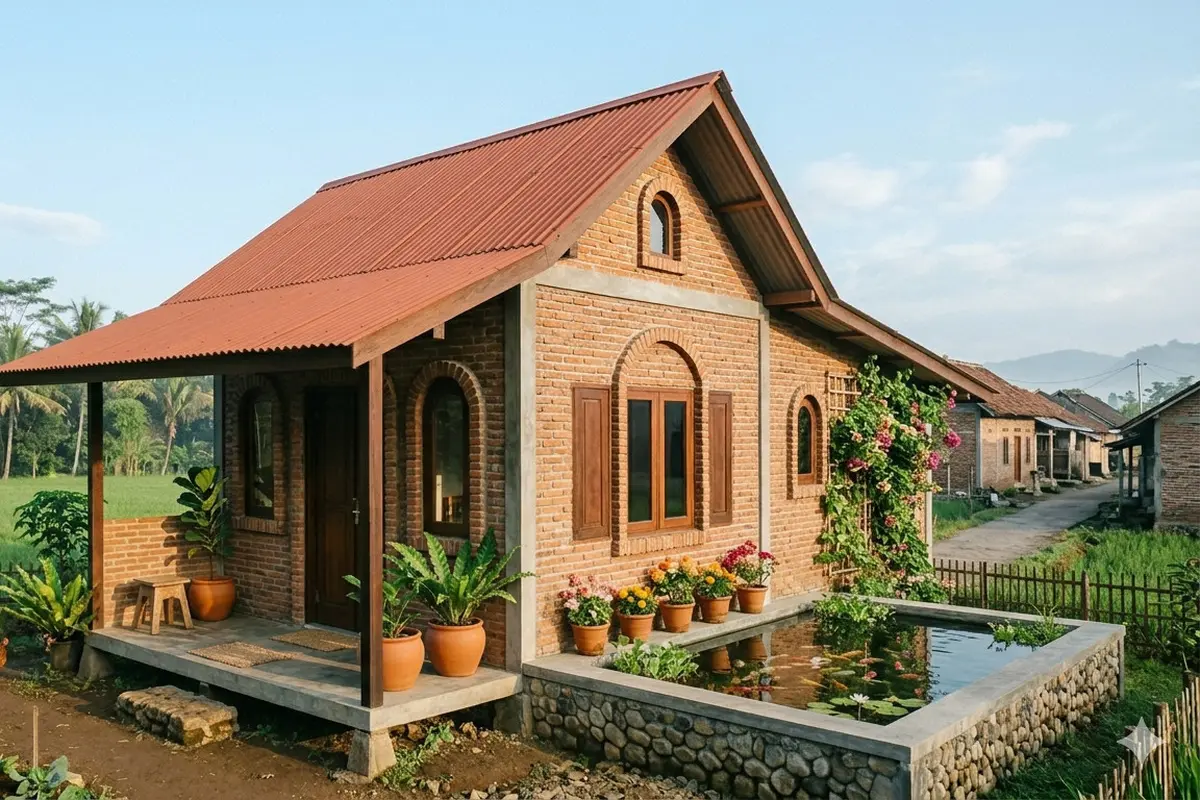 Model Rumah Minimalis di Desa Biaya Terjangkau Tapi Tetap Nyaman.