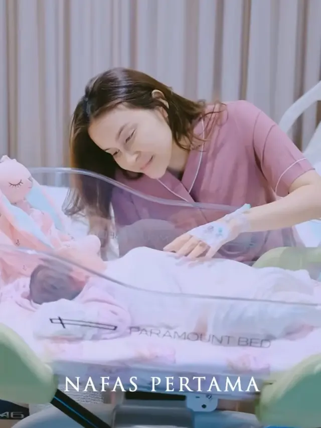 Vicy Melanie Istri Kevin Aprilio Melahirkan Putri Pertamanya. [@kevinaprilio]