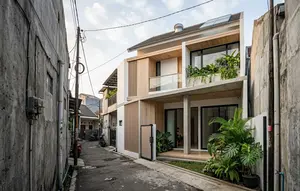 7 Ide Desain Rumah dengan Lahan Sempit dan Diapit Tembok