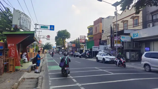 Jalan Nusantara yang akan diberlakukan kembali penerapan SSA untuk mengurai kemacetan di Kota Depok.