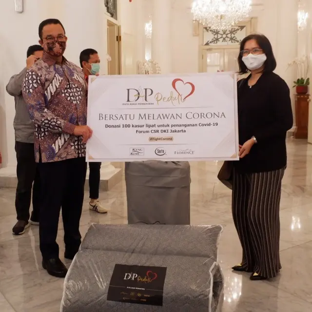 Sumbangan Kasur Lipat untuk Rumah Sakit dalam Menghadapi Pandemi Covid-19