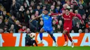 Liverpool menambah gol pada paruh kedua lewat gol Diogo Jota, sekaligus memastikan kemenangan 2-0 atas Union Saint-Gilloise. (AP Photo/Jon Super)