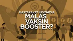 Capaian vaksinasi booster covid-19 di Indonesia belum mencapai target. Padahal saat ini varian baru virus covid-19 terus bermunculan di tengah masyarakat.