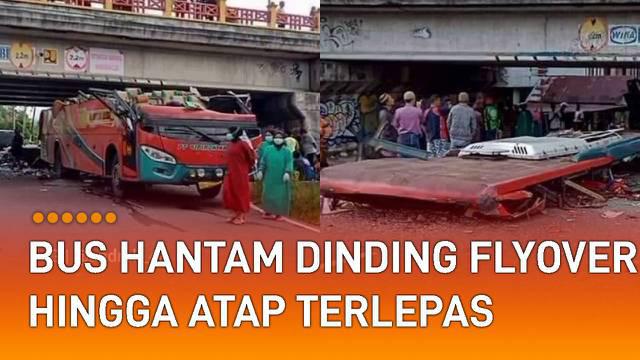 Sebuah insiden kecelakaan dialami oleh sebuah Bus Antar Kota Antar Provinsi (AKAP) viral di media sosial. Insiden itu terjadi di Fly Over Simpang Lapan, Padang Panjang, Sumatera Barat.