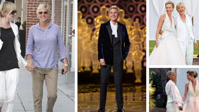 Ellen DeGeneres Androgynous Style