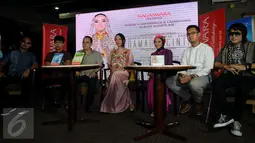 Penyanyi yang tergabung dengan lebel Nagaswara merilis album kompilasi religi berjudul RAMAdanCINTA. Dalam album tersebut, Zaskia Gotik membawakan dua lagu berjudul "Ramadhan" dan "Cintaku Karena Allah", Jakarta, Kamis (9/7). (Liputan6.com/Faisal R Syam)