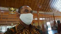 Wali Kota Solo FX Hadi Rudyatmo menilai perintah larangan mudik sudah terlambat. (Liputan6.com/Fajar Abrori)
