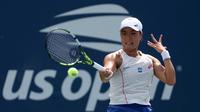 Laga antara Janice Tjen melawan Emma Raducanu bakal digelar Rabu (27/8/2025) mendatang. (Matthew Stockman/Getty Images North America/Getty Images via AFP)