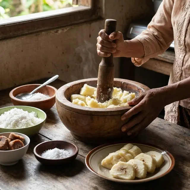 Cara Membuat Getuk Singkong Pulen