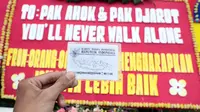 Ahok - Djarot Kebanjiran Simpati hingga Tertunda ke Tanah Suci