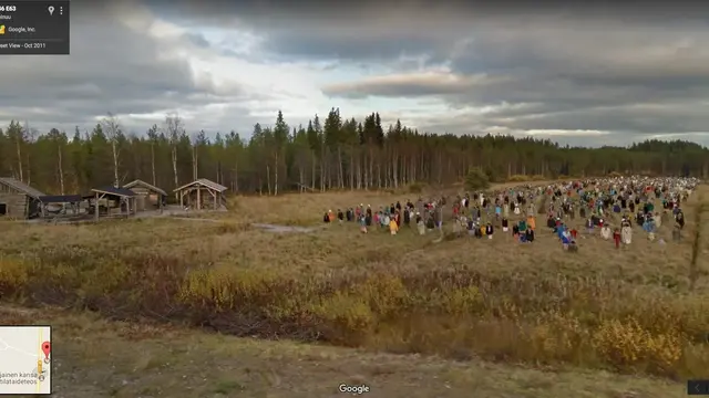 Momen Aneh di Google View Street