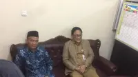 Mendikbud Muhadjir Effendy sambangi SMP pelaku bullying di Jakarta Pusat (Liputan6.com/ Delvira Chaerani Hutabarat)