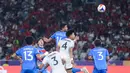 Skuad Garuda Muda susah payah mengalahkan The Azkals junior, tiga poin dari Filipina berkat gol bunuh diri Jaime Rosquillo. (Bola.com/M Iqbal Ichsan)