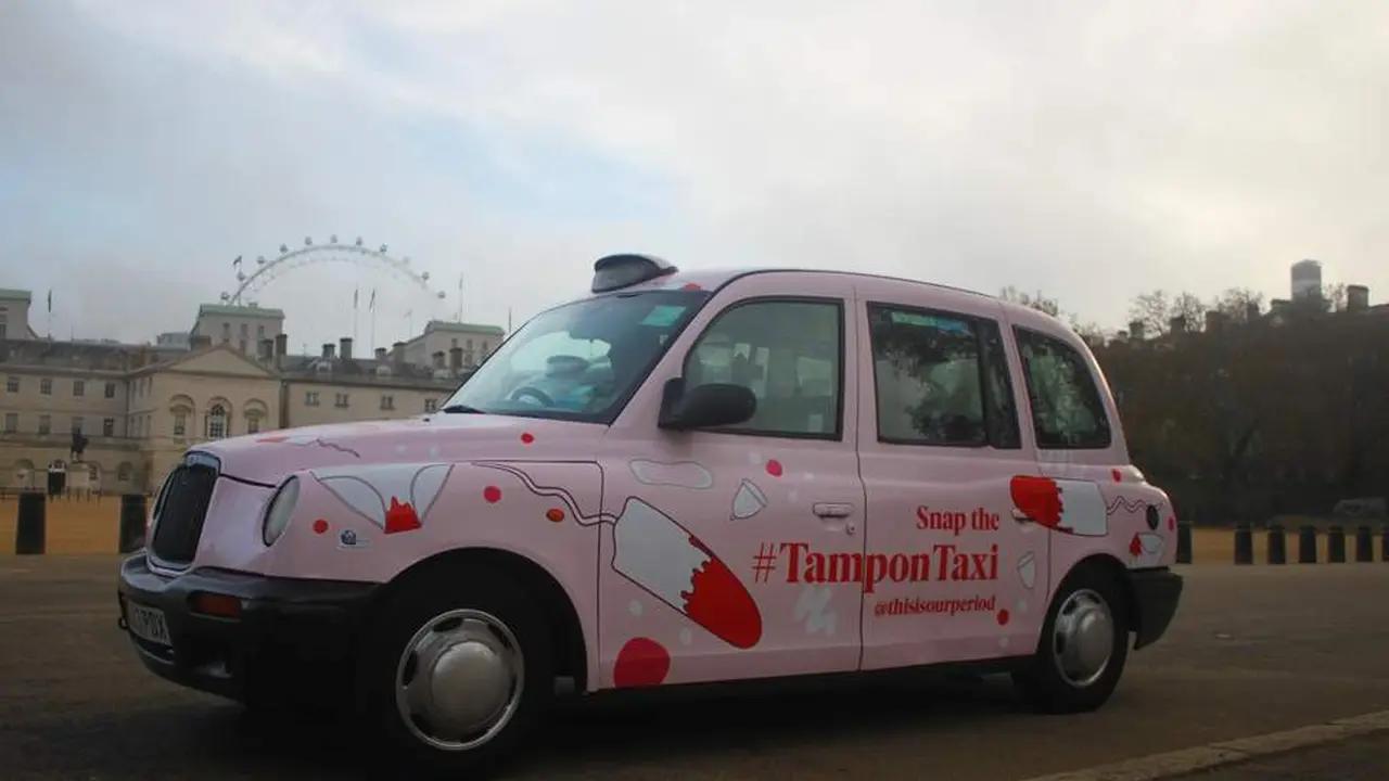 Tampon Taksi di Inggris