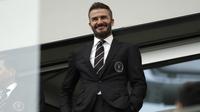Mimpi David Beckham membentuk klub sepak bola di Amerika Serikat akhirnya terwujud. Kini David Beckham resmi menjabat sebagai Presiden Inter Miami FC. (Foto: AP/Marcio Jose Sanchez)