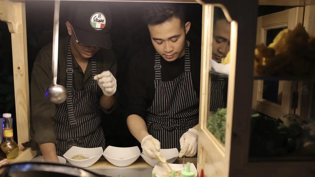 Street food ala hotel