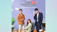 Poster Mini Content Office Romance Recipe yang diperankan oleh Kim Sejeong, Ahn Hyo Seop, dan Chicco Jerikho. (Dok: Instagram @realfoodcleanseid)