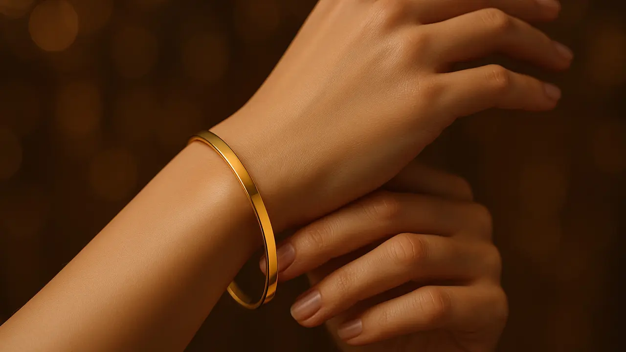 Gelang Emas Minimalis Tapi Mewah