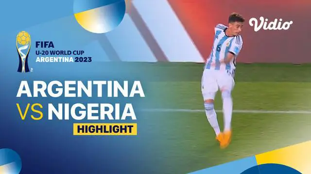 Berita video highlights 16 besar Piala Dunia U-20, Argentina kalah 0-2 dari Nigeria, Kamis (1/6/23)