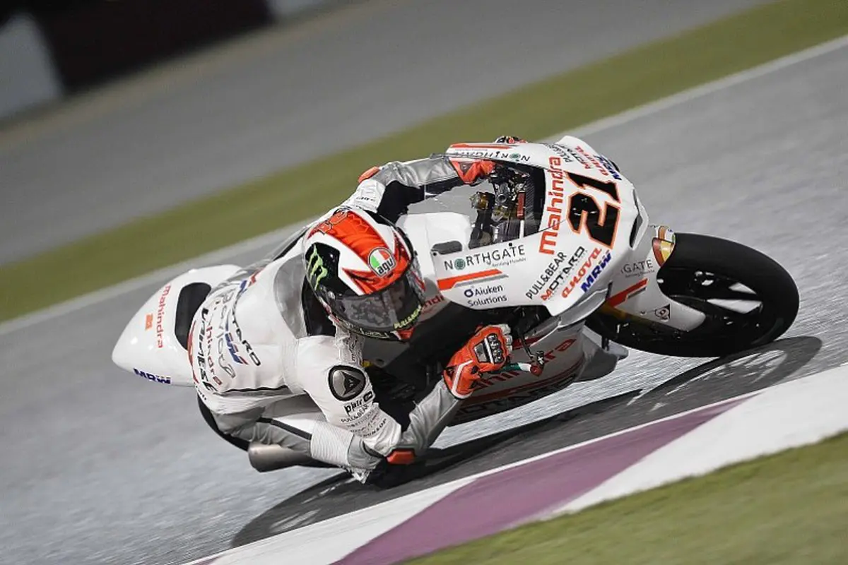 Winglet pada Motor Moto3.