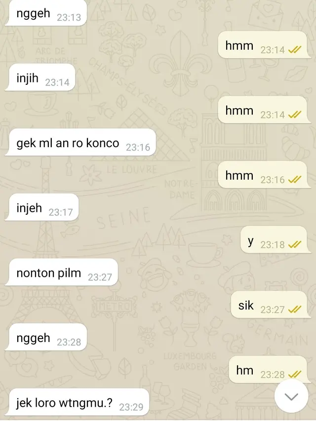 6 Chat Singkat Terkesan Cuek dari Pacar Ini Malah Bikin Kesal