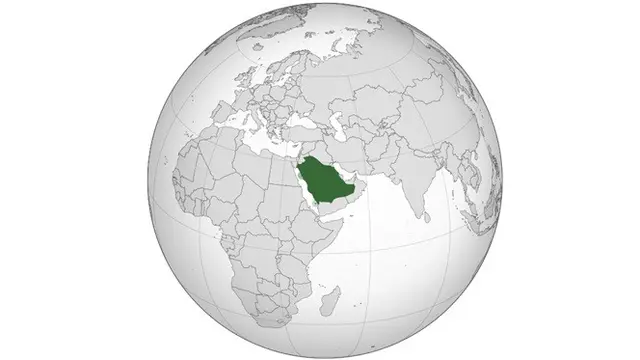 Peta Arab Saudi