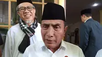 Ketua Tim Kampanye Daerah (TKD) Anies Baswedan dan Muhaimin Iskandar (AMIN) Sumatera Utara (Sumut) Edy Rahmayadi. (Liputan6.com/Fachrur Rozie)