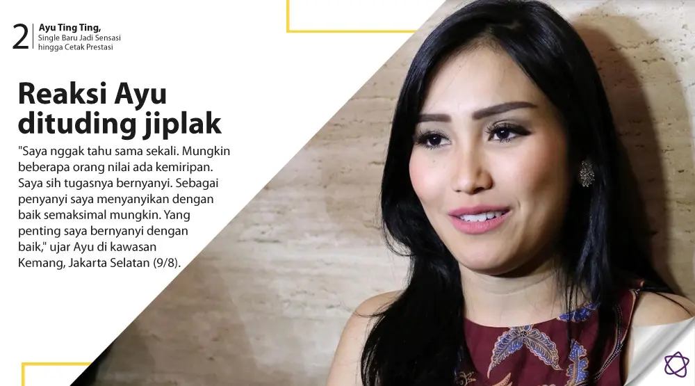 Ayu Ting Ting, Single Baru Jadi Sensasi hingga Cetak Prestasi. (Foto: Adrian Putra/Bintang, Desain: Nurman Abdul Hakim/Bintang.com)