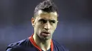 Atletico Madrid player Simao Sabrosa during their Champions League second leg knock-out round match against FC Porto at Dragao Stadium in Porto, on March 11, 2009. The match finished with a 0-0. AFP PHOTO/MIGUEL RIOPA