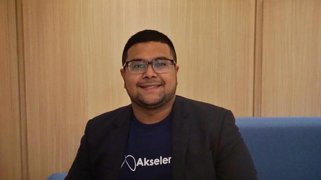 Direktur Utama Akseleran Christopher Gultom