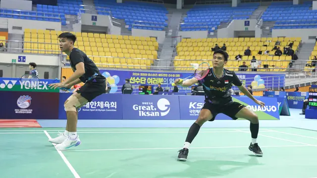 Muhammad Shohibul Fikri/Daniel Marthin - Korea Masters 2024 - Bulu Tangkis