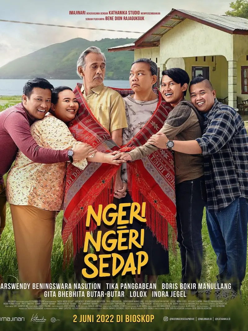 Poster film Ngeri-ngeri Sedap. (Foto: Dok. Instagram @bene_dion)