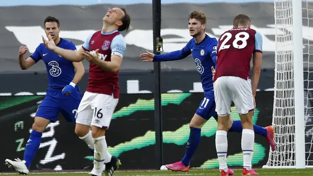 FOTO: Chelsea Raih Poin Penuh di Markas West Ham United