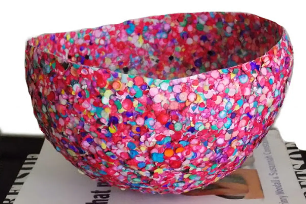 DIY Wadah Confetti Warna-warni (stok tgl 19)