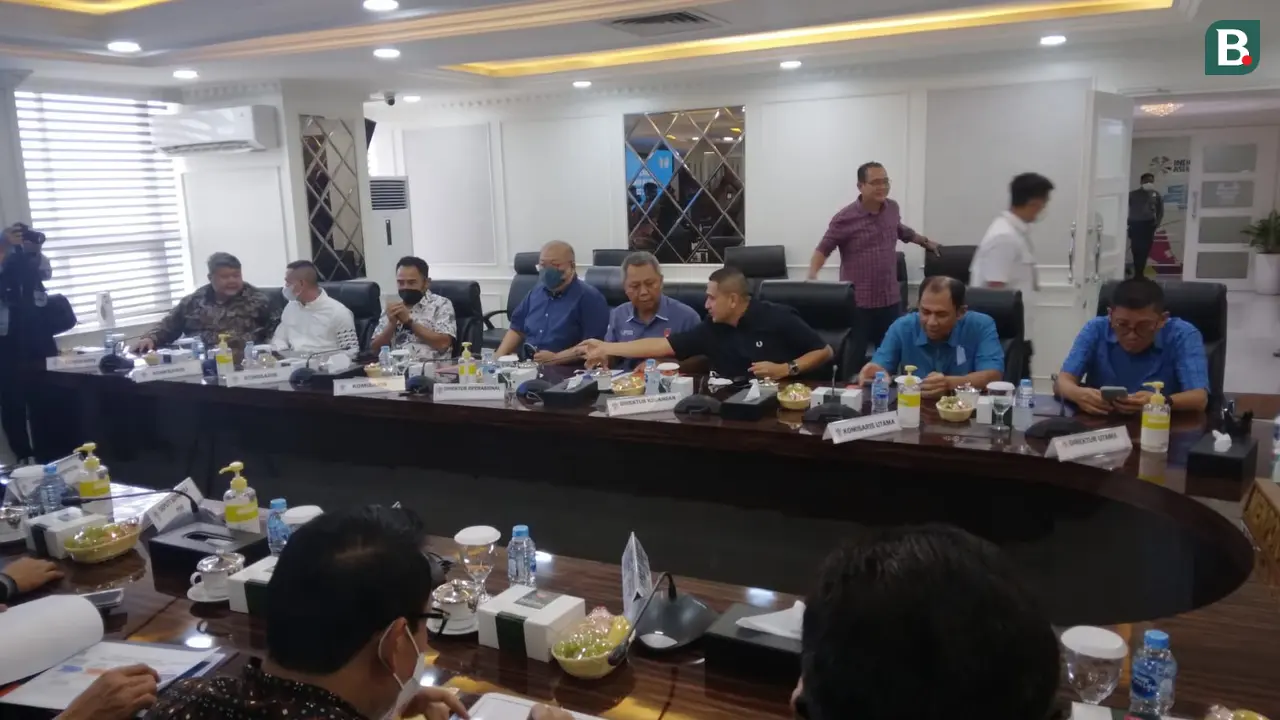 Audiensi PT LIB dengan Kemepora