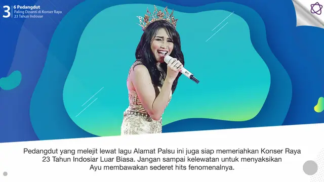 [Bintang] 6 Pedangdut Paling Dinanti di Konser Raya 23 Tahun Indosiar