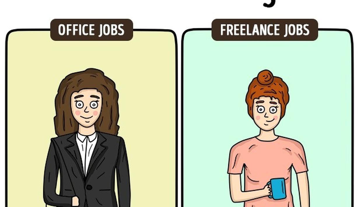 Kerja Freelance VS Kantoran: Mana yang Bikin Lebih Happy - Fashion Fimela.com