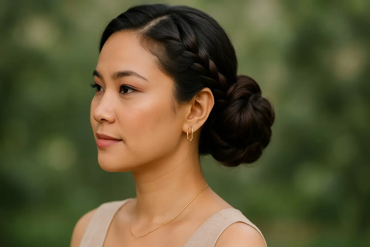 Model Sanggul Sederhana tapi Elegan (Foto: ChatGPT)