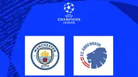 Liga Champions - Man City Vs FC Copenhagen (Bola.com/Adreanus Titus)