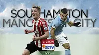 Southampton vs Manchester City (Bola.com/Samsul Hadi)