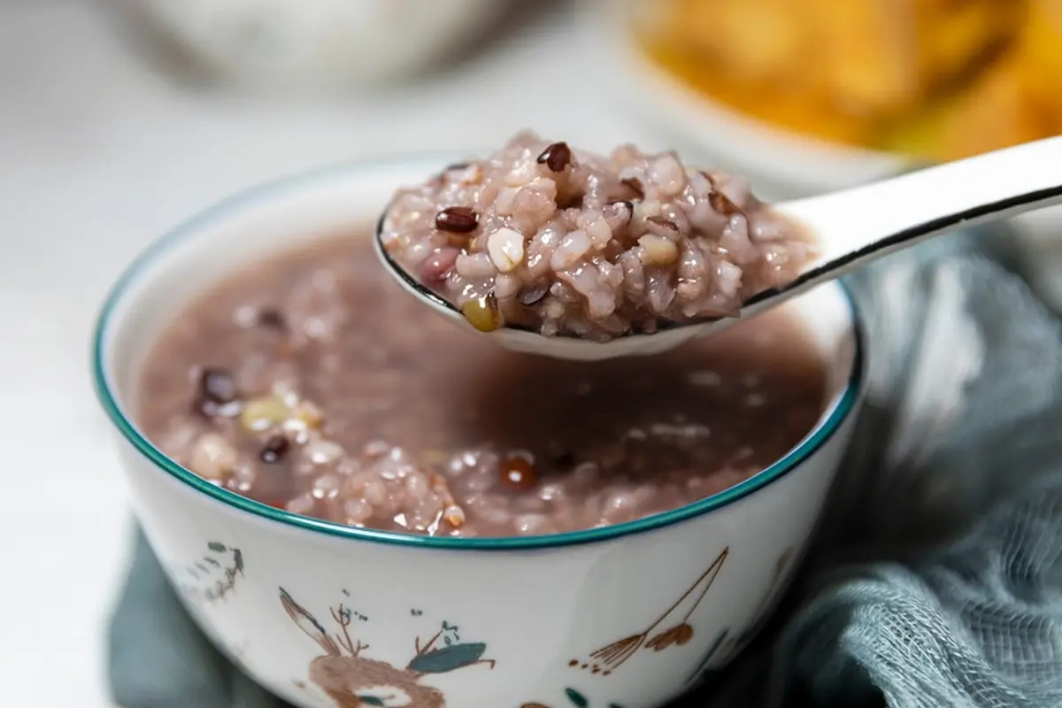 bubur beras merah