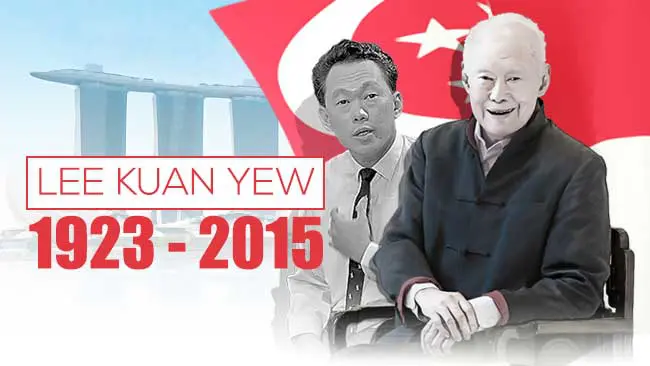 Ilustrasi Lee Kuan Yew