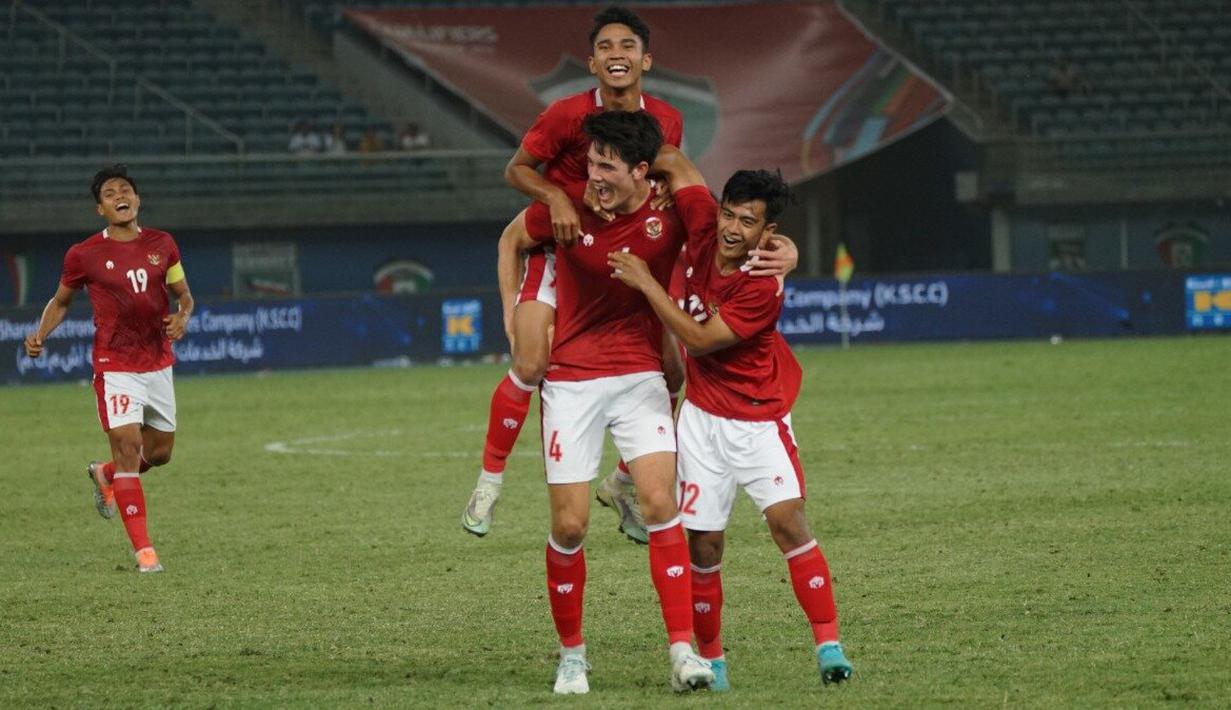 Marselino Ferdinand menutup kemenangan telak 7-0 Timnas Indonesia atas Nepal. (Dok PSSI)