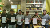 Tiga Kelompok Suporter Sriwijaya FC  Ikrar Damai