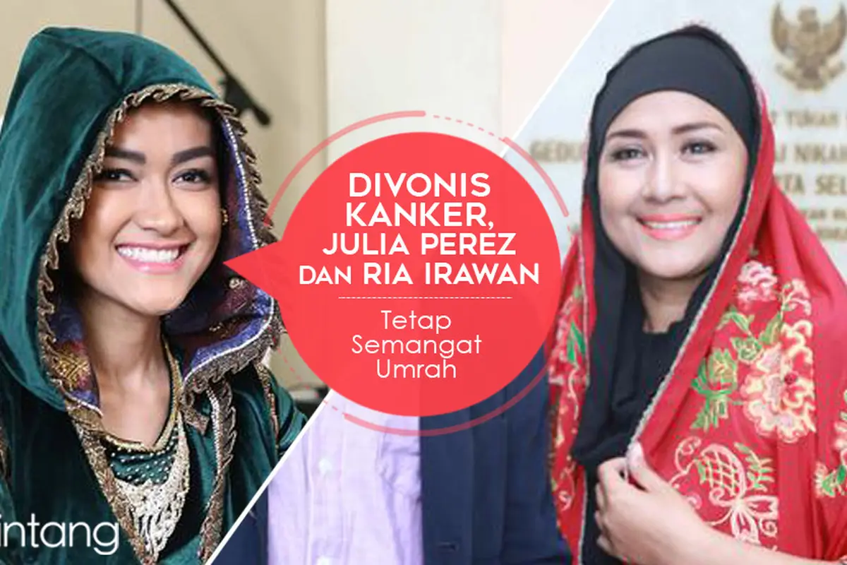 Ria Irawan dan Julia Perez